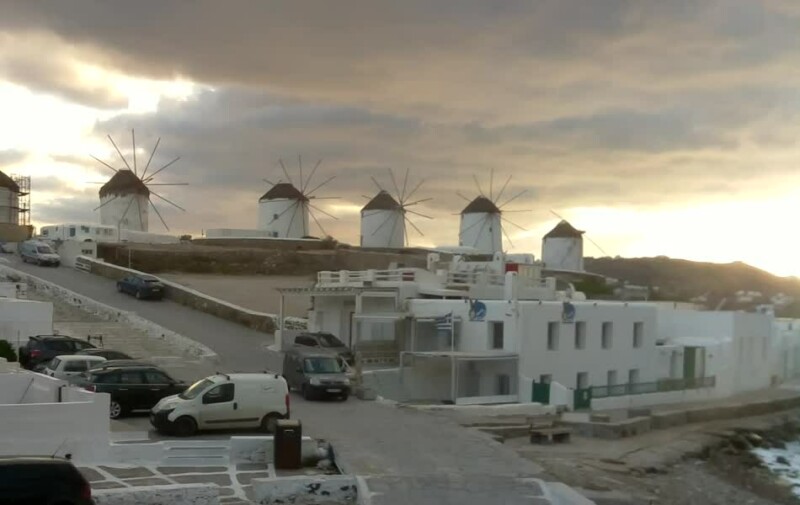 Ветряные мельницы, Миконос, Греция