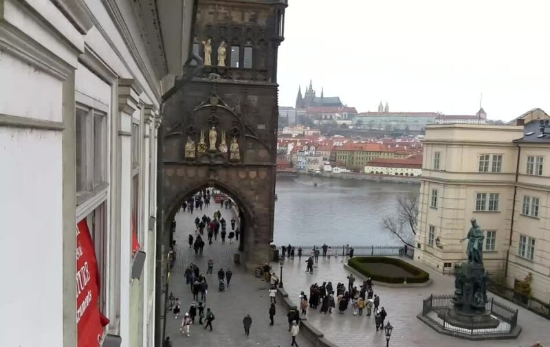 Староместская башня Карлова моста, Прага, Чехия