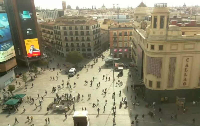 Площадь Кальяо, Мадрид, Испания
