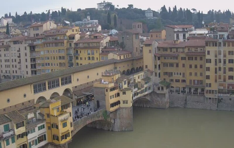 Мост Понте Веккьо, Флоренция, Италия