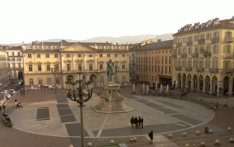 Площадь Бодони (Bodoni Square), Турин, Италия