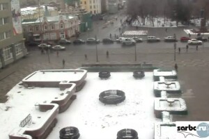 Перекресток Кирова - Радищева, Саратов - веб камера
