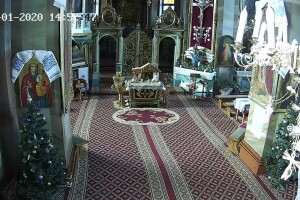 Алтарь, Церковь Успения Пресвятой Богородицы, Козова, Украина - веб камера