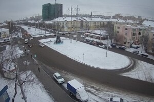 Перекресток улиц Николая Островского и Боевая, Астрахань - веб камера