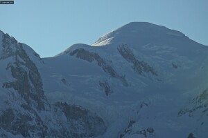 Вершина горы Монблан, Шамони, Франция - веб камера