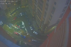 Трудовая 6к3, вид во двор, Мытищи - веб камера