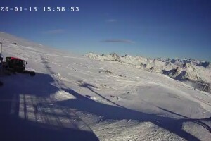 Станция Гарабаши, трасса, Эльбрус - веб камера