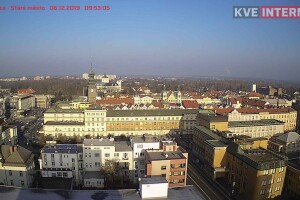 Панорама города, Пардубице, Чехия - веб камера