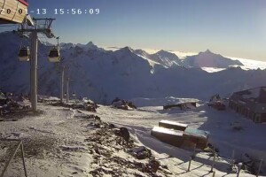 Станция Гарабаши, подъёмник, Эльбрус - веб камера