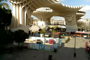 Площадь Энкарнасьон, Севилья, Испания - веб камера