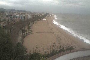 Пляж, Калелья де Палафружель, Каталония - веб камера
