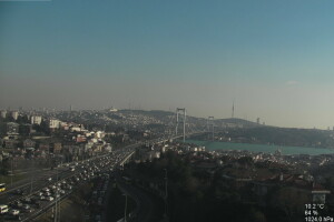 Босфорский мост, Стамбул, Турция - веб камера