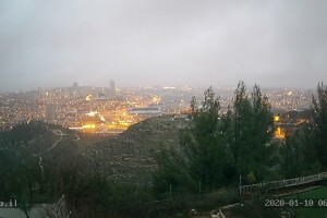 Северная панорама Иерусалима, Израиль - веб камера