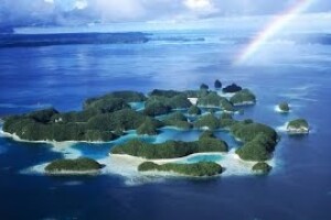 Панорамный вид, Корор, Палау - веб камера