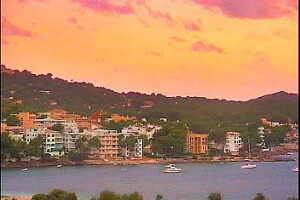 Бухта Бадия-де-Польенса, Мальорка, Балеарские острова - веб камера