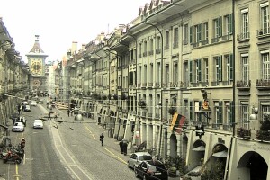 Улица Крамгассе, Берн, Швейцария - веб камера