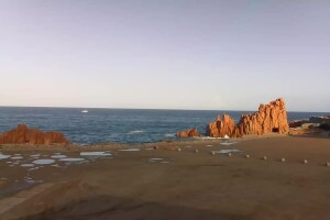 Красные скалы, Арбатакс, Сардиния - веб камера