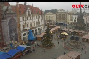 Верхняя площадь, Оломоуц, Чехия - веб камера