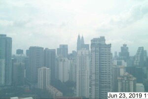 Панорама Куала-Лумпура, Малайзия - веб камера