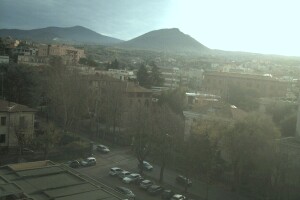 Панорамный вид на город и горы, Витербо, Италия - веб камера