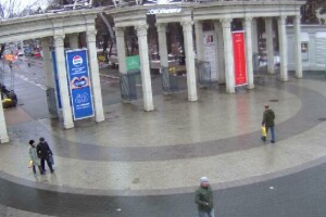 Центральный вход, Парк  Сокольники, Москва - веб камера