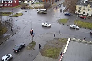 Октябрьский проспект, пересечение с улицей Мурманская, Петрозаводск - веб камера