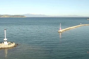 Вид на море, Тасос, Греция - веб камера