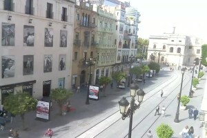 Проспект Конституции, Севилья, Испания - веб камера