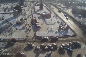 Центральная площадь, Уссурийск - веб камера
