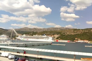 Круизный порт Груж, Дубровник, Хорватия - веб камера