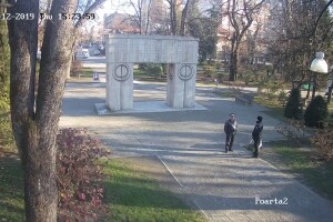 Городской парк, Тыргу-Жиу, Румыния - веб камера