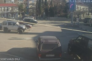 Площадь 1 Мая, Балаклава, Крым - веб камера
