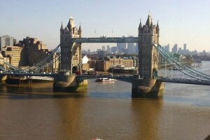 Вид на Тауэрский мост, Лондон, Англия - веб камера