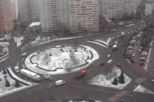 Пересечение улицы Белобородова и Олимпийского проспекта, Мытищи - веб камера