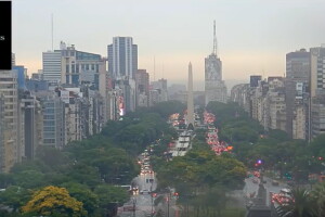 Панорамный вид из отеля Four Seasons, Буэнос-Айрес, Аргентина - веб камера
