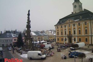Городская площадь, Теплице, Чехия - веб камера
