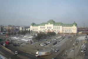 Железнодорожный вокзал, Хабаровск - веб камера
