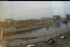 Река Шпрее, Берлин, Германия - веб камера