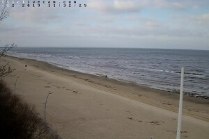 Пляж Майори, Юрмала, Латвия - веб камера