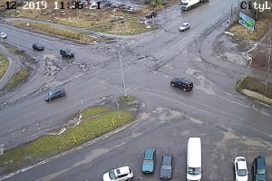 Перекресток улицы Советов и Октябрьского шоссе, Кондопога - веб камера