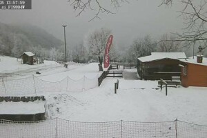 Лыжная трасса, Вышеград, Венгрия - веб камера