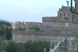 Замок Святого Ангела (Castel Sant’Angelo), Рим, Италия - веб камера