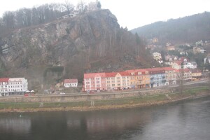 Река Эльба, Дечин, Чехия - веб камера