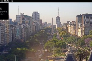 Площадь Республики, Буэнос-Айрес, Аргентина - веб камера