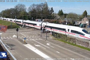 Железнодорожный переезд, Хелмонд, Нидерланды - веб камера