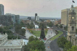 Площадь Виктории, Аделаида, Австралия - веб камера