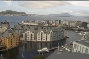 Панорама, Олесунн, Норвегия - веб камера