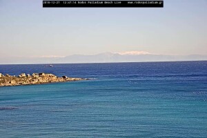 Вид на море с отеля «Rodos Palladium», Калитея, Родос - веб камера