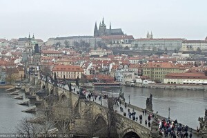 Пражский Град, панорама, Прага, Чехия