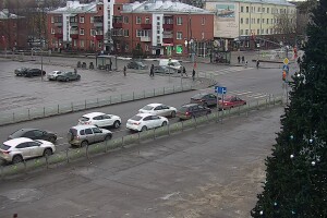 Первомайская площадь, Ивантеевка, Московская область - веб камера